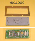 Mouse button, complete assembly