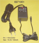 Table power supply 230/115 V