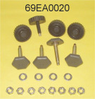 Levelling screws-set (4 old/4 new)