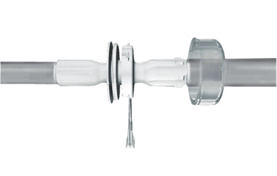 Opta® SFT Male Sterile connector, 3/8" HB. For assembly with TPE tubing