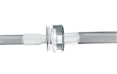 Opta® SFT Male Sterile connector, 1/2" HB. For assembly with Silicone tubing