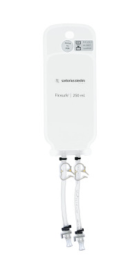 Flexsafe® 2D Bag for Sampling - MPC female - MPC male - TPE Tubing - 250 mL