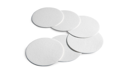 30 mm White Dot Quantitative Filter Paper Discs / Grade 389