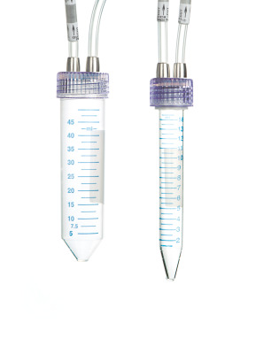 Series A Mycap® Bottle Assemblies - Polypropylene Centrifuge Tube - 50 mL