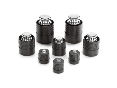 Plastic screw box for 50 g weights