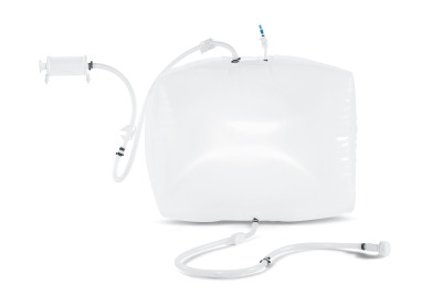Flexel® 3D Bag for Palletank® - MPX - Tri-Clamp with TPE tubes - 1000 L - Normal Flow Rate