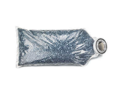 Biosafe® 110 bottle-shaped bag autoclavable with rigid collar