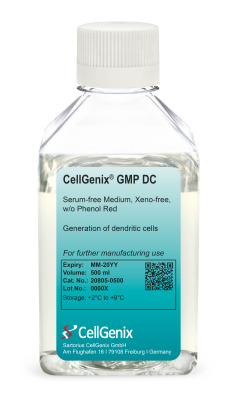 CellGenix® GMP DC Medium w/o Phenol Red