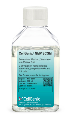 CellGenix® GMP SCGM w/o Phenol Red