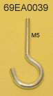 Below-balance weighing hook, M5 thread