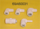 Set of fittings (pressure regulator)