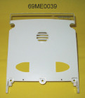 Rear panel with glass plate