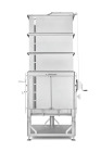 Palletank® for Large Volume Storage 2500 L with Ergonomic Frame with Weighing